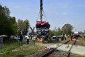 Schwerer VU LKW Zug Bergheim Kenten Koelnerstr P529